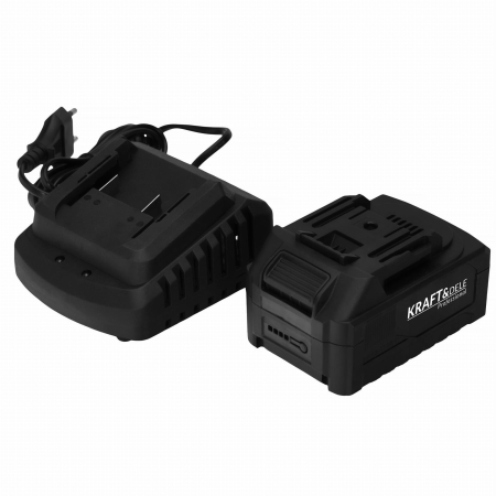 Masina aparat pe baterii acumulator 40V 2x20V 6Ah de tuns iarba gazon 38cm (KD5411) [13]