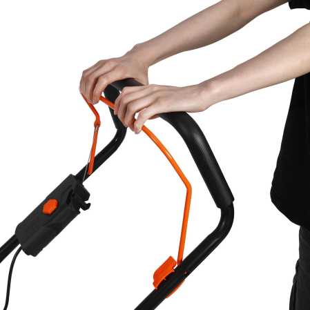 Masina aparat pe baterii acumulator 40V 2X20V 6Ah de tuns iarba gazon 43cm (KD5412) [15]