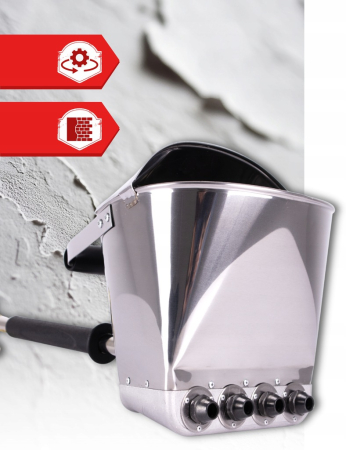 Masina aparat pneumatic universal tencuit pereti si tavan + 8 duze 7 11mm (TA1475) [7]