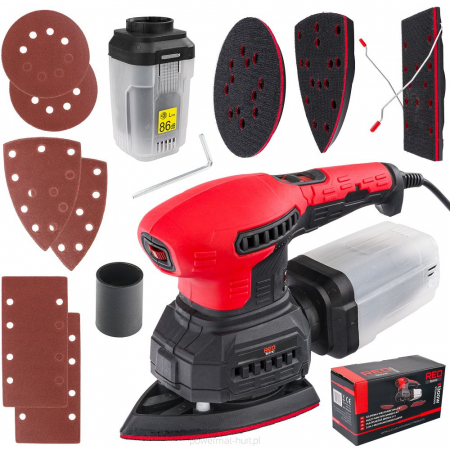 Aparate de slefuit - Masina Aparat slefuit electric 1300W multifuctional 3 capuri 125mm cu aspirare Slefuitor (RTSMO0060)
