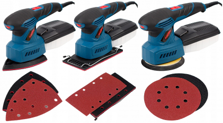 Masina Aparat slefuit electric 1500W multifuctional 3 in 1 3 capuri 125mm cu aspirare  Slefuitor (EUSD-1500) [2]