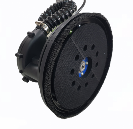 Masina aparat slefuit pereti 225mm 800-1750rpm cu aspirare extensibil girafa cu lumina LED EX1050 (EFT-9214) [7]