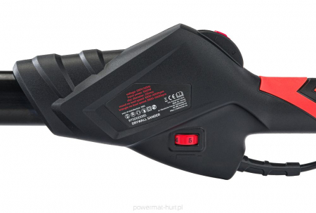 Masina, aparat slefuit pereti 1500W 2 in 1 225mm cu aspirare extensibil girafa cu lumina LED (RTSDG0085) [3]