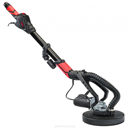 Masina, aparat slefuit pereti 1500W 2 in 1 225mm cu aspirare extensibil girafa cu lumina LED (RTSDG0085) [2]