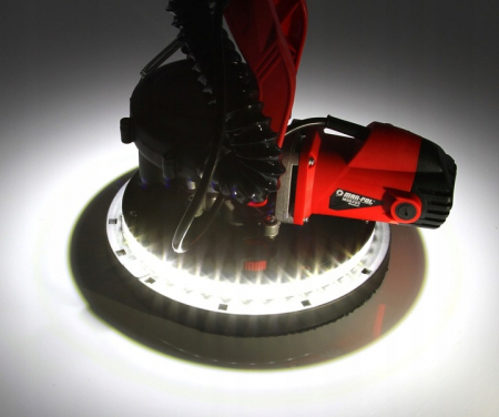 Masina, aparat slefuit pereti 2000W 225mm cu aspirare extensibil girafa cu lumina LED (M90206) [10]