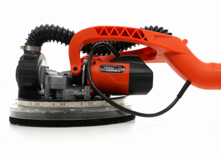 Masina, aparat slefuit pereti 3000W 133 x 4,5 x 20 mm cu aspirare extensibil girafa cu lumina LED (KD1740) [7]
