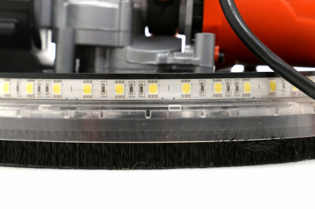 Masina, aparat slefuit pereti 3000W 133 x 4,5 x 20 mm cu aspirare extensibil girafa cu lumina LED (KD1740) [8]
