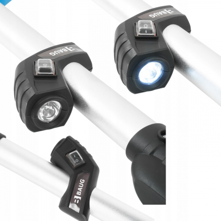 Masina aparat slefuit pereti 710W 2 in 1 225mm turatie reglabila extensibil girafa (B4226) [4]