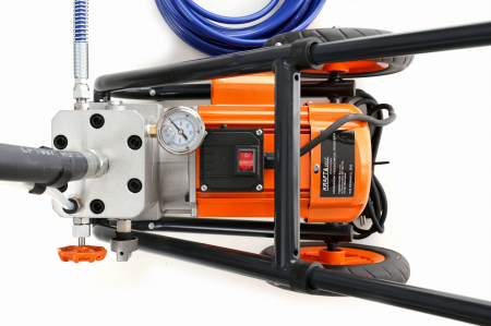 Masina aparat statie vopsit zugravit 1500w pompa vopsea var lac lavabil (KD1745) [9]