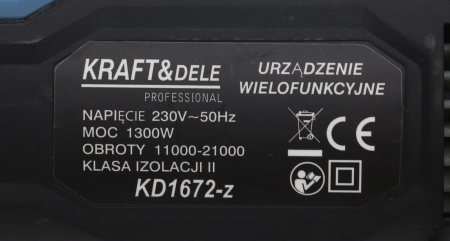 Masina aparat unealta multifunctionala 1300W 21000RPM (KD1672-Z) [3]