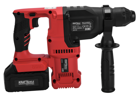 Masina ciocan de gaurit cu percutie rotopercutor 21V, 3.5J, 2 x 4Ah, SDS valiza (KD3190) [8]