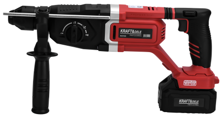 Masina ciocan de gaurit cu percutie rotopercutor 21V, 4.5J, 2 x 4Ah, SDS valiza (KD3195) [5]