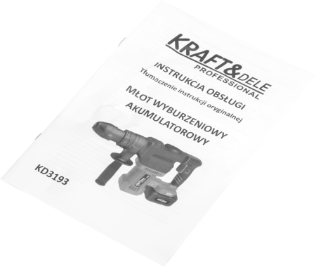 Masina ciocan de gaurit cu percutie rotopercutor 21V, 7.5J, 2 x 4Ah, SDS valiza (KD3193) [14]