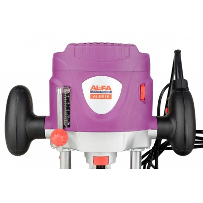 Masina de aparat frezat electric 1800 W feza cu ax superior verticala cu ghidaj +set freze (ALER18) [6]