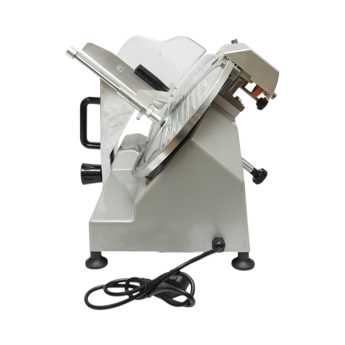 Masina de feliat carne si mezeluri electrica 150W, 220V, grosime reglabila 0.2-12mm, diametru lama 250mm (DISGN81) [2]