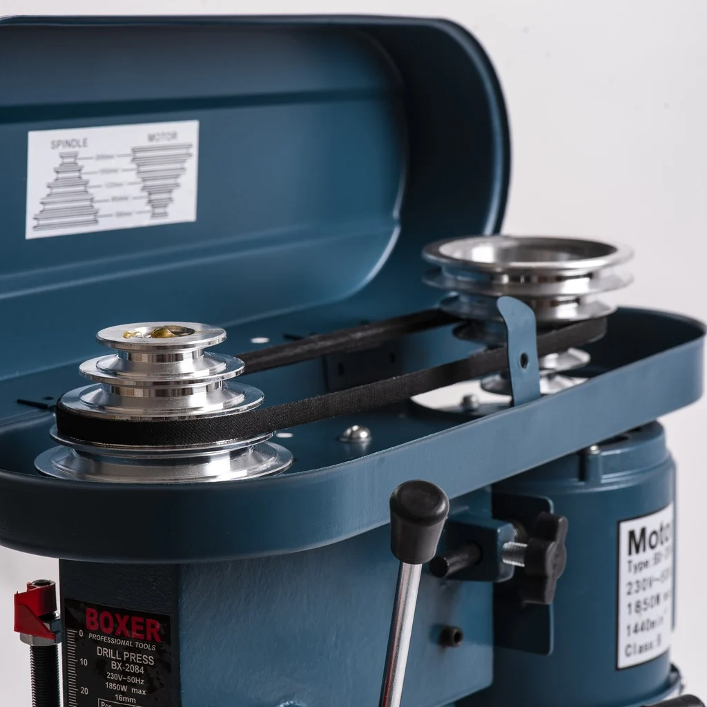 Masina de gaurit cu coloana 2850W mandrina 16mm + menghina masa 75mm (BX-2084 + KD10742) [8]