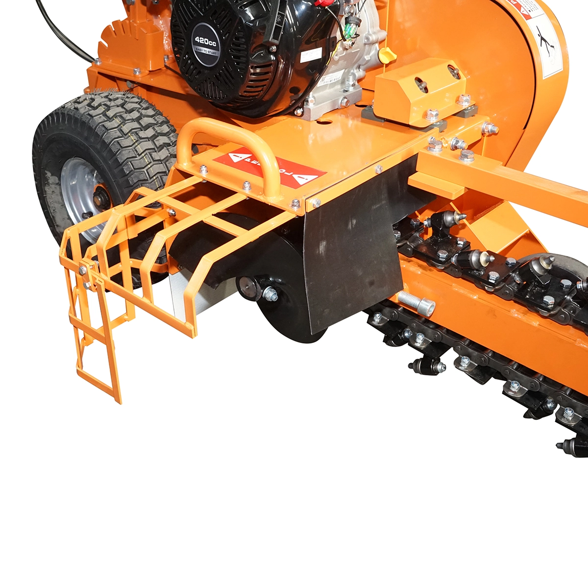 Masina de sapat santuri 15 CP latime de lucru 100mm adancime 600mm (98TH059) [4]