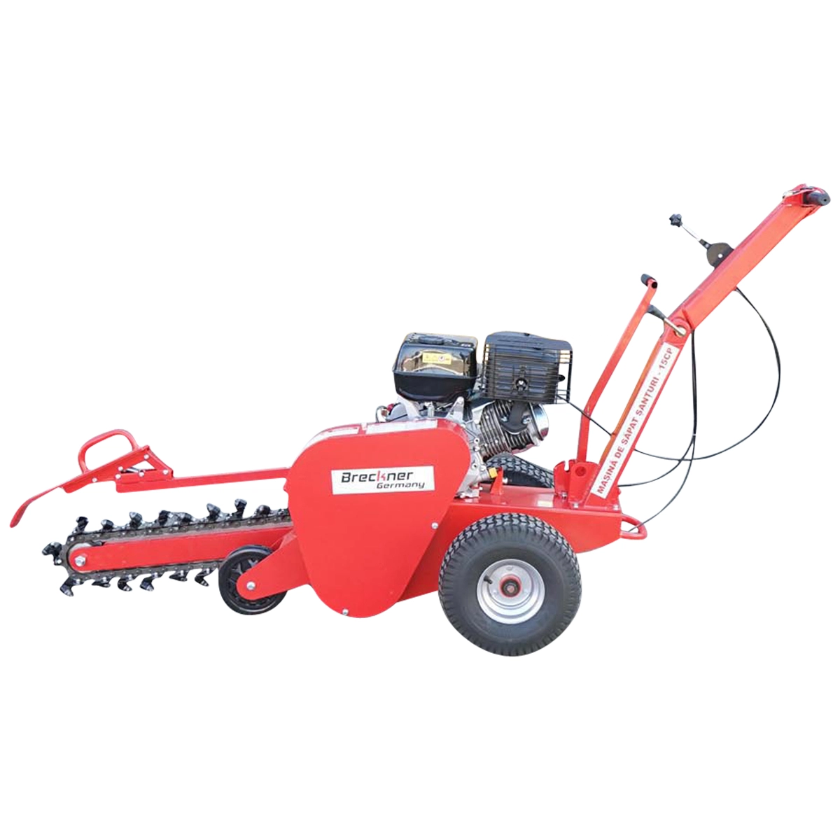 Masina de sapat santuri 15 CP latime de lucru 100mm adancime 600mm DISDV39 (BK98059) [1]