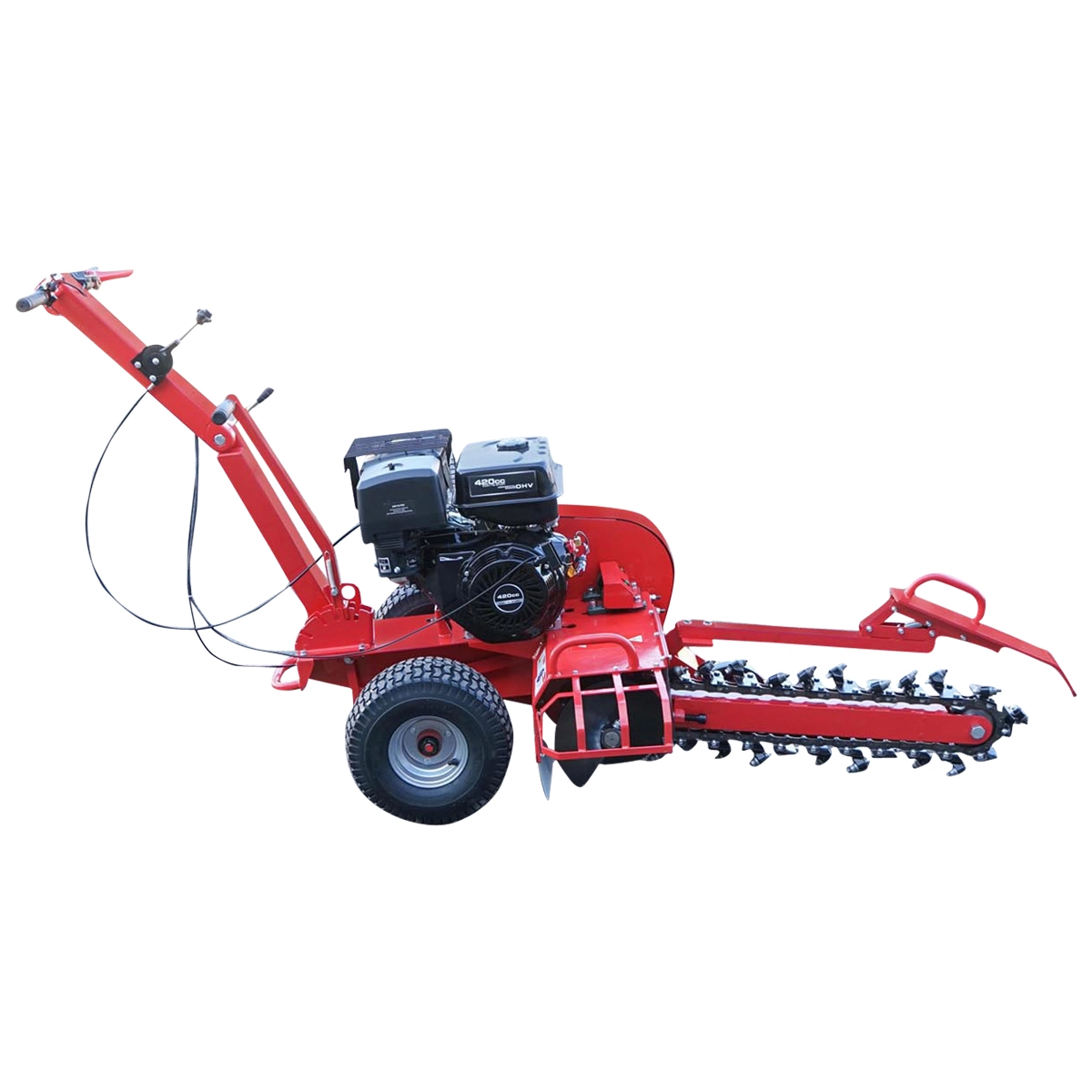 Masina de sapat santuri 15 CP latime de lucru 100mm adancime 600mm DISDV39 (BK98059) [5]