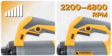 Masina de slefuit beton 2450W 105mm lucru umed si uscat cu accesorii PM1452 (PM-SDB-2450M) [34]