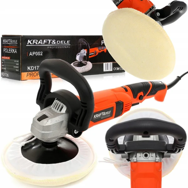 Scule electrice - Masina de slefuit polisat lustruit auto 2500W 180mm + accesorii (KD1727)