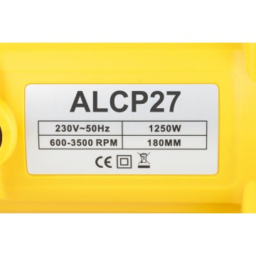 Masina de slefuit si polisat auto 1250W 180mm cu reglare a turatiei (ALCP27) [10]