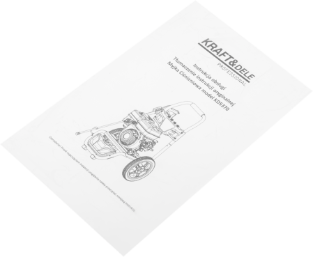 Masina de spalat cu presiune motor pe benzina 7CP, 360 bar, 660 l/h (KD5370) [15]
