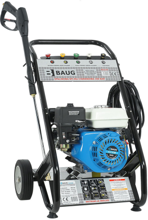 Altele - Masina de spalat cu presiune pe benzina, 200 bar, 6.5 CP, furtun 10 m (B5220)