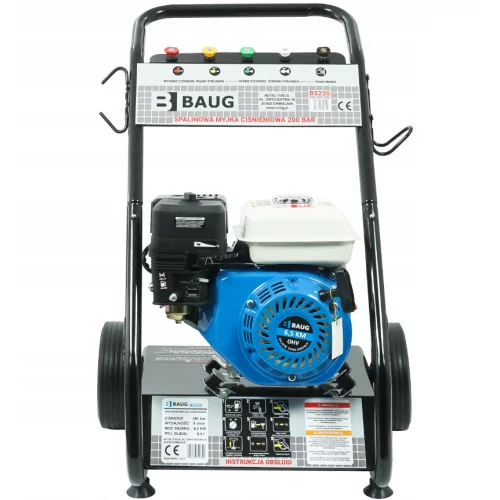 Masina de spalat cu presiune pe benzina, 200 bar, 6.5 CP, furtun 10 m (B5220) [2]