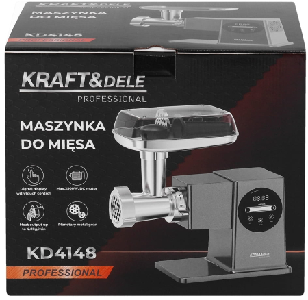 Masina de tocat carne, 4 kg min, 2500 W (KD4148) [16]