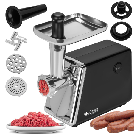 Masina de tocat carne electrica 3 Kg/min 2200W + accesorii 3 site palnie (KD4136) [15]