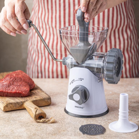 Masina de tocat carne manuala din fonta (KH-1874) [20]