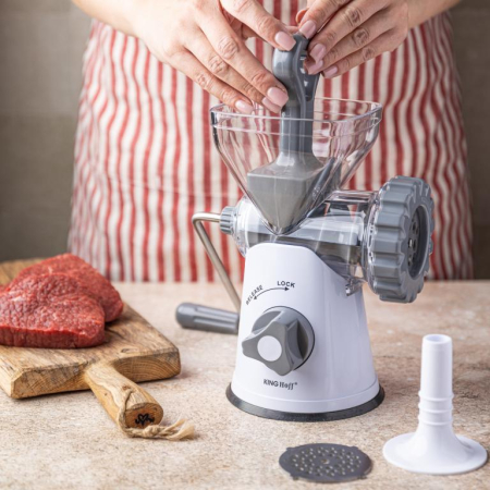 Masina de tocat carne manuala din fonta (KH-1874) [12]