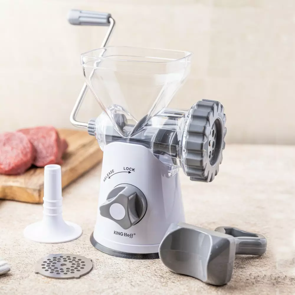 Ustensile bucatarie - Masina de tocat carne manuala din fonta (KH-1874)