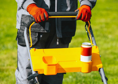 Masina de tuns iarba autopropulsata pe benzina, motor 5 CP, latime 406 mm, cos 40L PM0976 (PM-KSS-5S) [8]