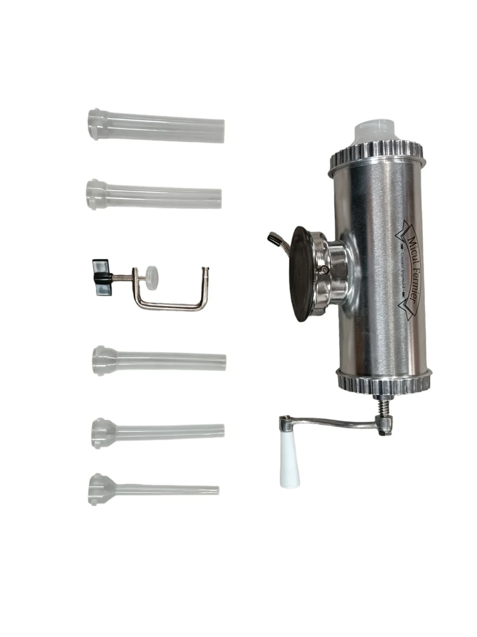 Ustensile bucatarie - Masina de umplut carnati 1.5kg ventuza si 5 palnii (GF-0824-S001-G02)