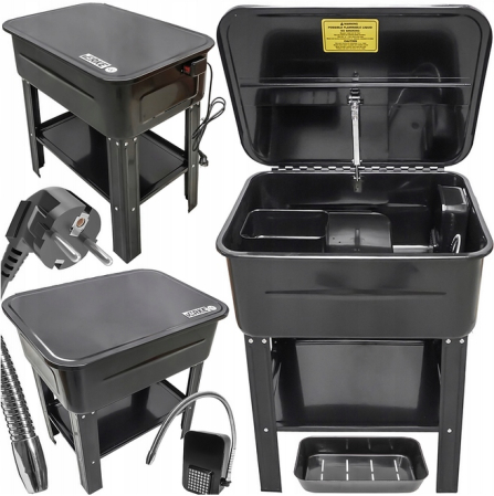 Produse noi (necategorizate) - Masina dispozitiv baie spalat piese atelier 13L cu pompa (V86380)