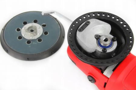 Masina excentrica polisat auto 1600W roto orbital + bureti + accesorii lustruit slefuit (M80497) [3]