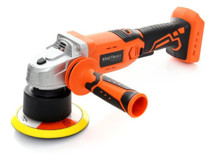 Masina excentrica polisat auto 18V fara acumulator 125mm roto orbital + accesorii (KD1773) [8]