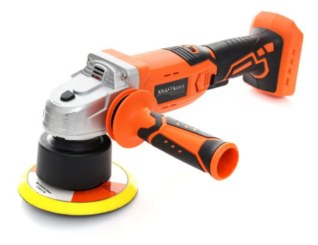 Masina excentrica polisat auto 18V fara acumulator 125mm roto orbital + accesorii (KD1773) [0]