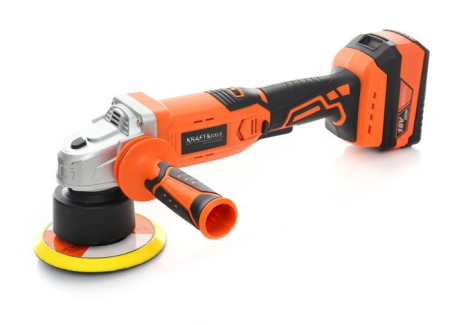 Masina excentrica polisat auto 18V fara acumulator 125mm roto orbital + accesorii (KD1773) [1]
