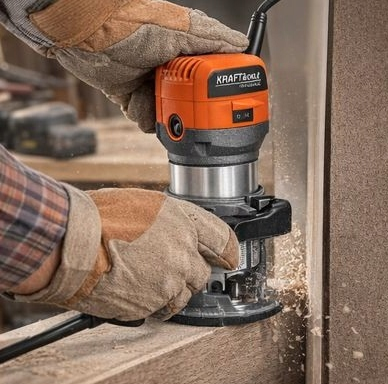 Masina frezat 2000W 6-8mm + 5 freze aparat freza electrica (KD3360) [17]