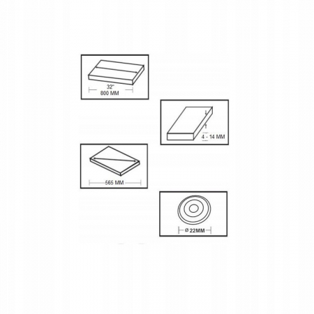 Masina profesionala de taiat placi ceramice 800mm (KD10675) [1]