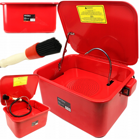 Aparat sablat curatat - Mașină spalat piese atelier 13L cu pompa (KD424)