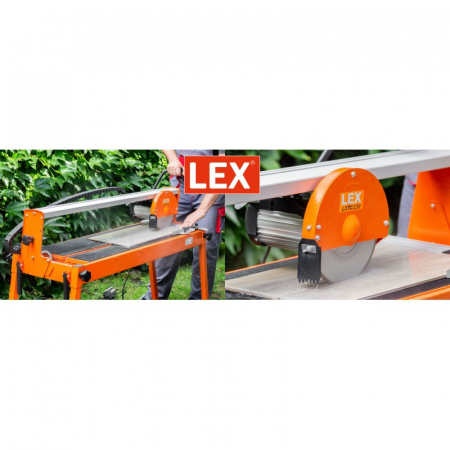 Masina taiat marmura piatra travertin gresie faianta 106cm 2000W racire pe apa disc 250mm (LXTC250) [2]