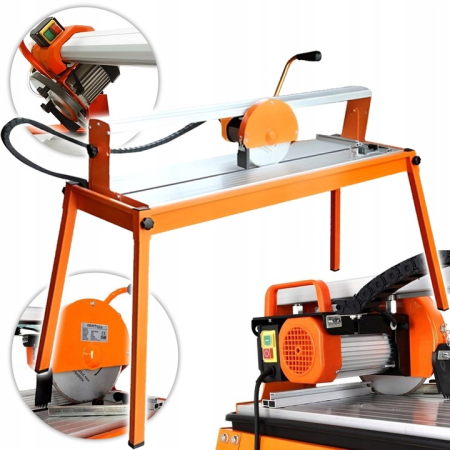 Altele - Masina taiat marmura piatra travertin gresie faianta 92cm 1900W racire pe apa disc 200mm (KD559)