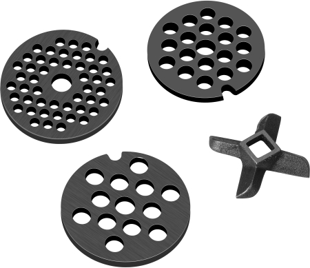 Masina tocat carne manuala nr 10 fonta galvanizata site 3 5 8mm palnii carnati (KD4192) [12]