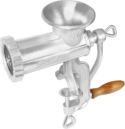 Masina tocat carne manuala nr 10 fonta galvanizata site 3 5 8mm palnii carnati (KD4192) [5]