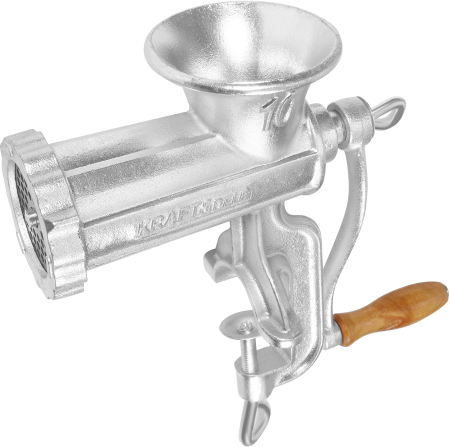 Masina tocat carne manuala nr 10 fonta galvanizata site 3 5 8mm palnii carnati (KD4192) [1]