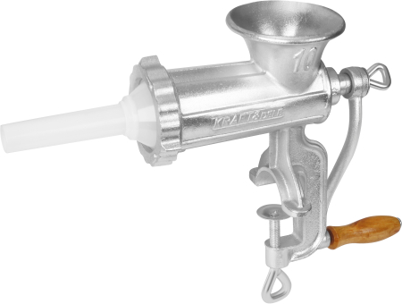 Masina tocat carne manuala nr 10 fonta galvanizata site 3 5 8mm palnii carnati (KD4192) [11]